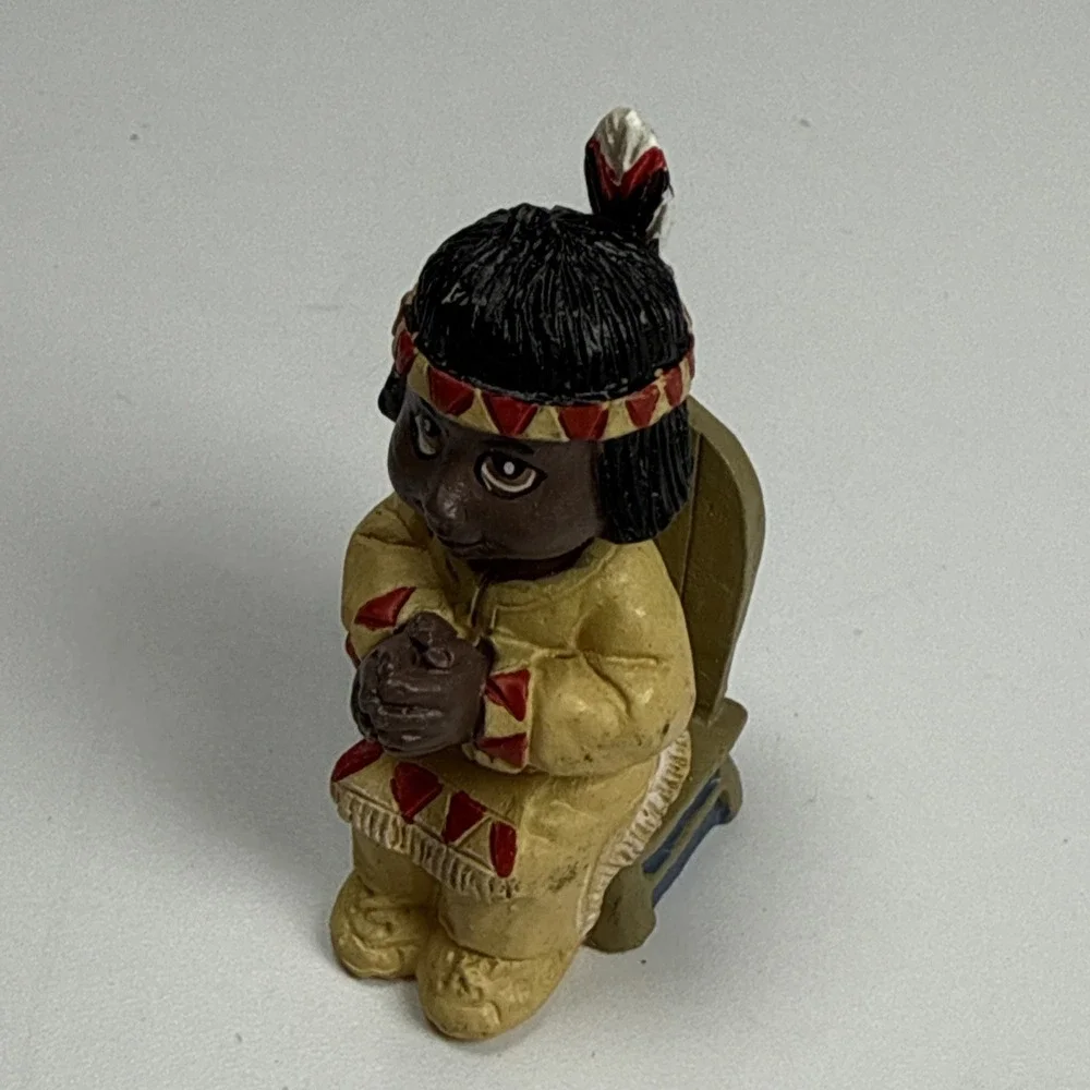 Vintage Thanksgiving Mini Figures 